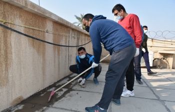 Celebration of Swachhata Pakhwada in the Embassy Premises from January 1-15, 2021